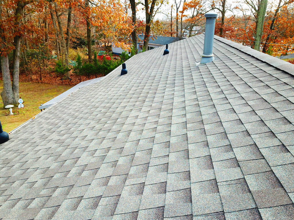 Perfectly installed shingles